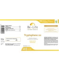 Tryptophan 200, 180 capsules